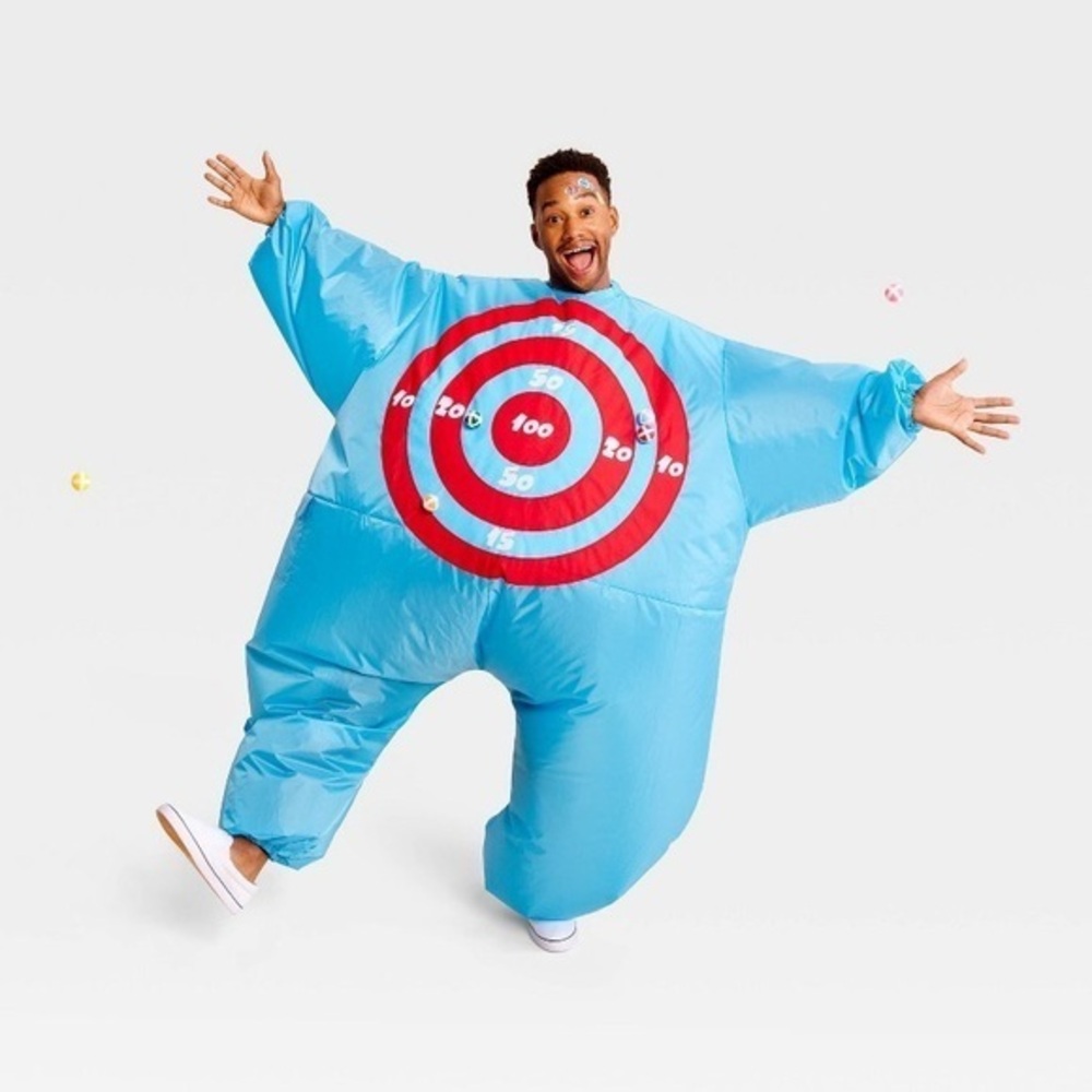 NIP. HYDE & EEK! Inflatable Target Board Adult Costume